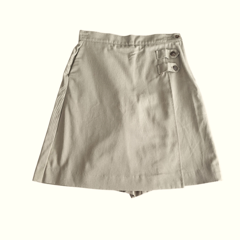 Dennis Uniforms Skort - Style 3521 J3 Junior, Light Tan Kahaki